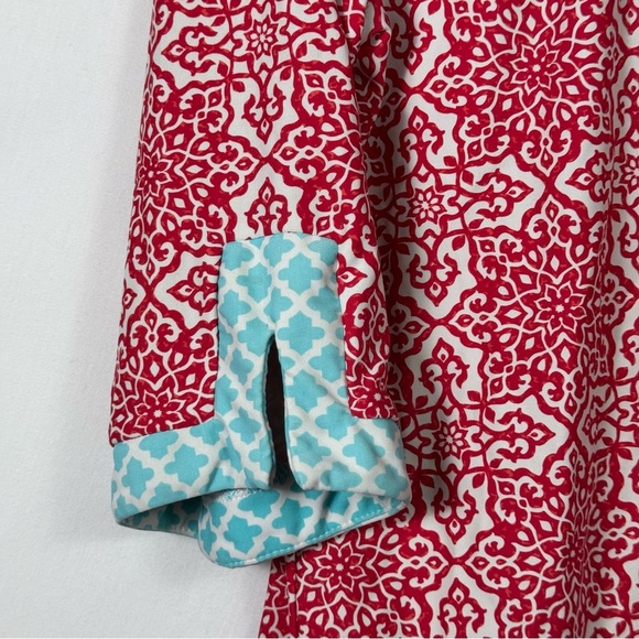 Cabana Life Red and Blue Dress Girls Size 7-8 - Picture 5 of 5
